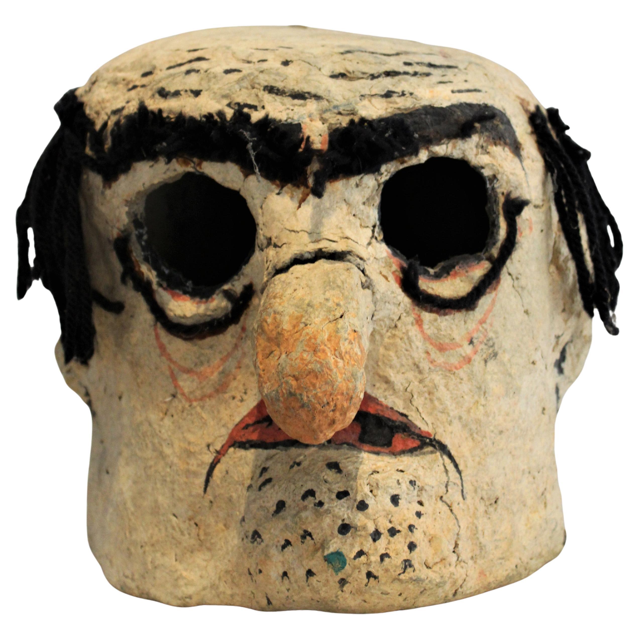 1950's Papier mâché french theatre head