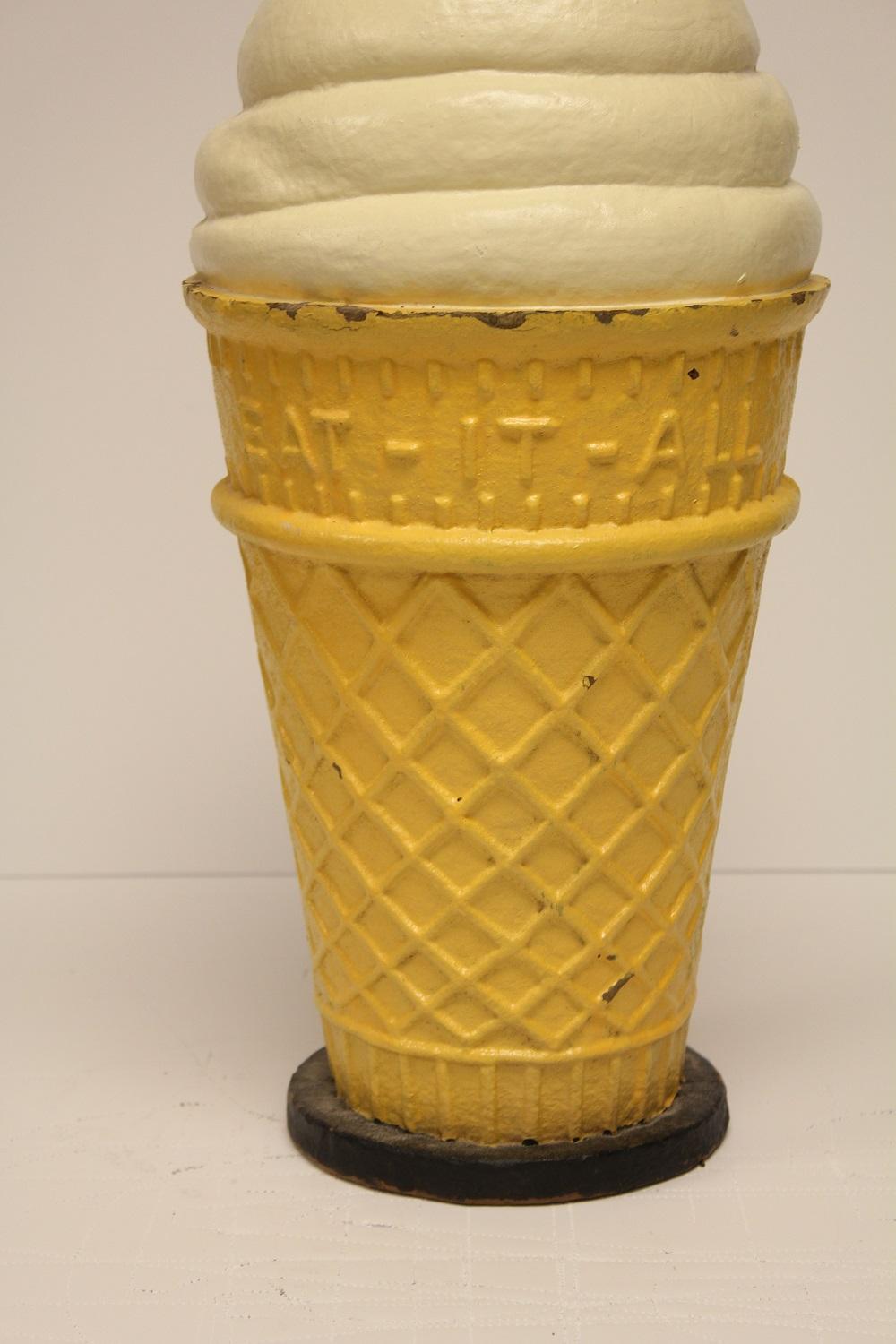 paper mache ice cream cones