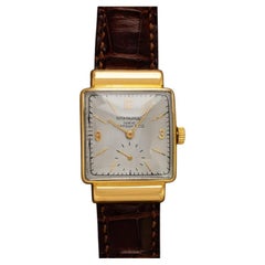 1950's Patek Philippe for Tiffany Vintage Mens 18K Gold Watch - Very Fine