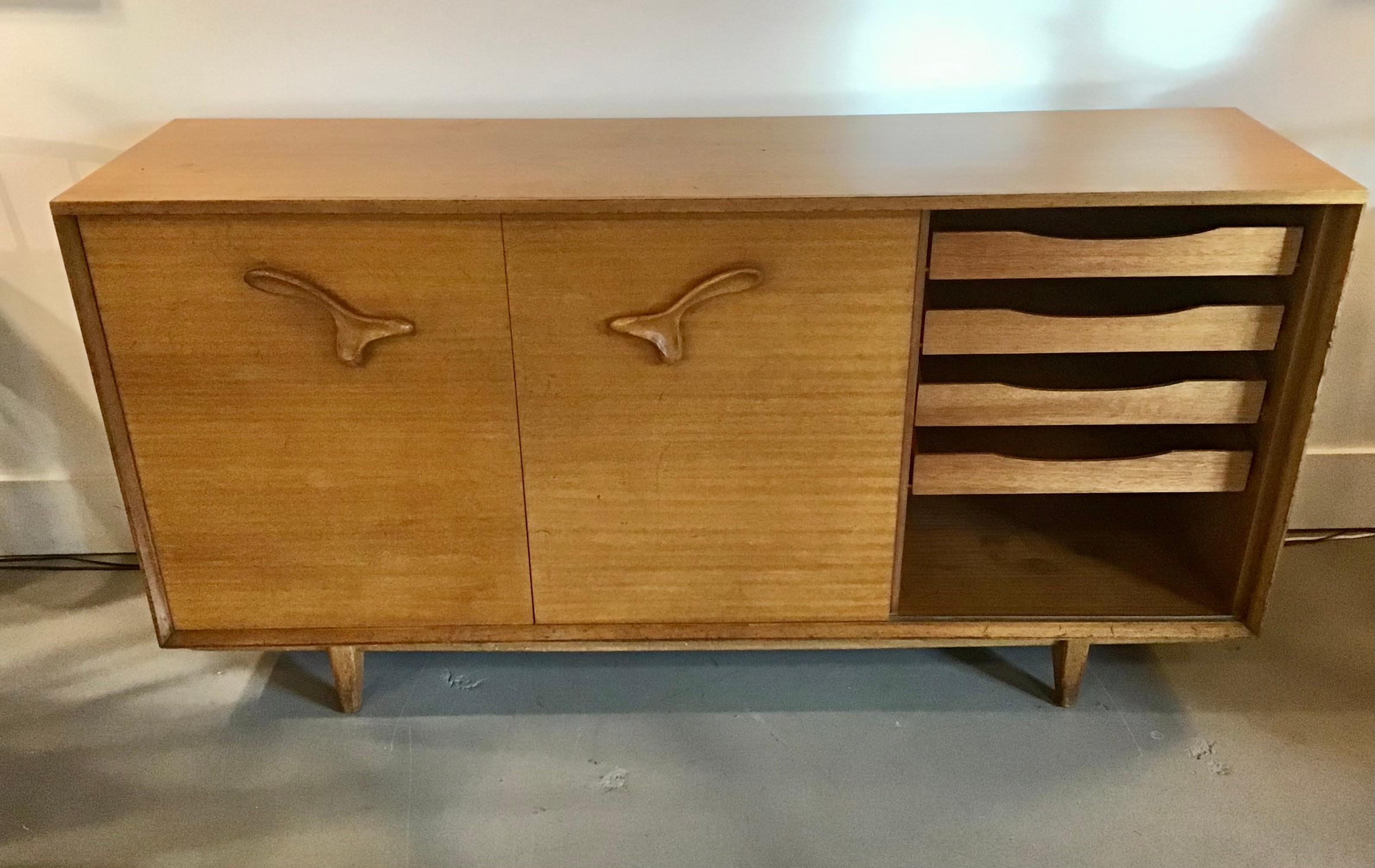Credenza Paul Laszlo de los años 50 para Brown Saltman en venta 2