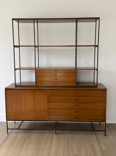 1950er Paul McCobb Irwin Collection'S für Calvin Sideboard mit Stauraum oben