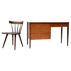 1950's Paul McCobb Planner Group Desk & Chair Set