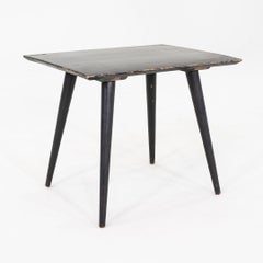 1950s Paul McCobb Planner Group Side End Table in Ebonized Maple, 18x24"