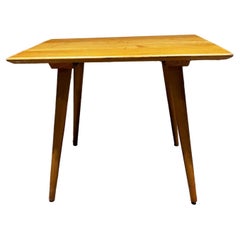 1950s Paul McCobb Planner Group Side Table Solid Maple 
