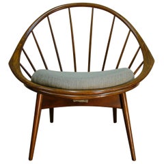 1950s Peacock Lounge Chair by Ib Kofod-Larsen for Selig Denmark