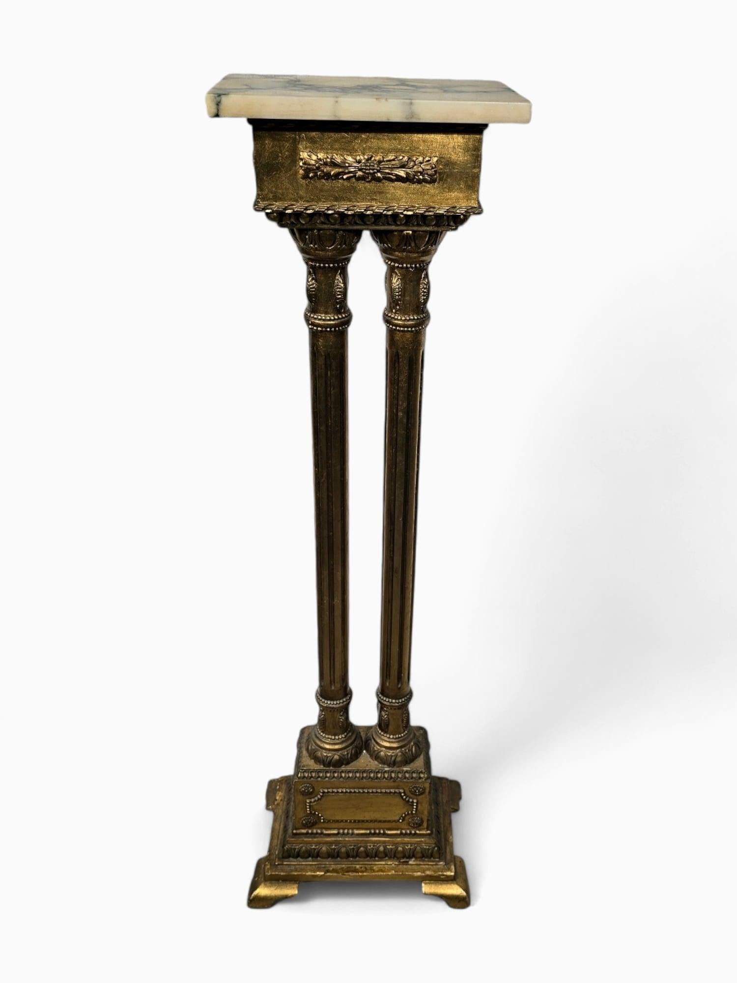 1950s Pedestal with Columns For Sale 10
