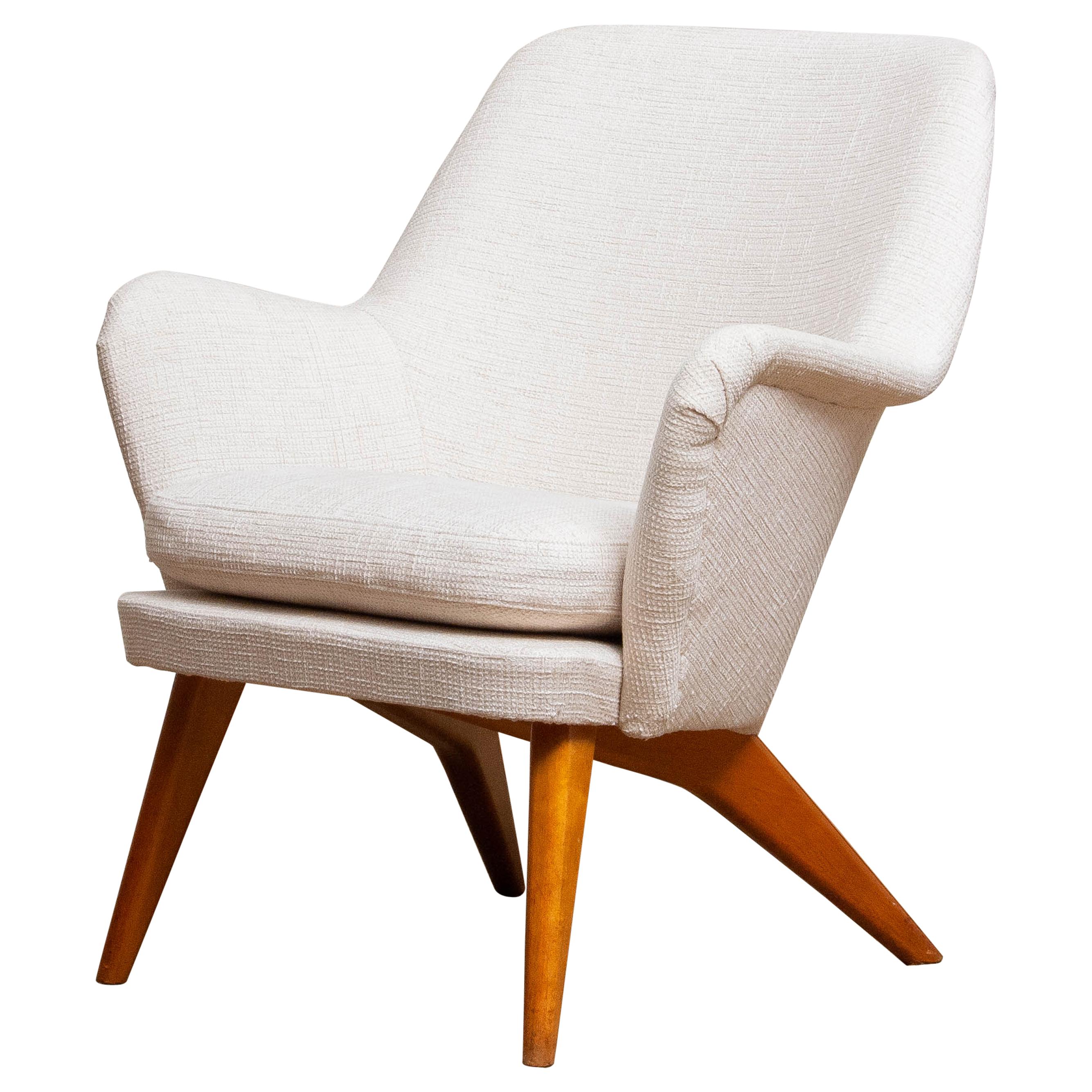 Mid-20th Century 1950s, 'Pedro' Chair by Carl Gustav Hiort Af Ornäs for Puunveisto Oy-Trasnideri