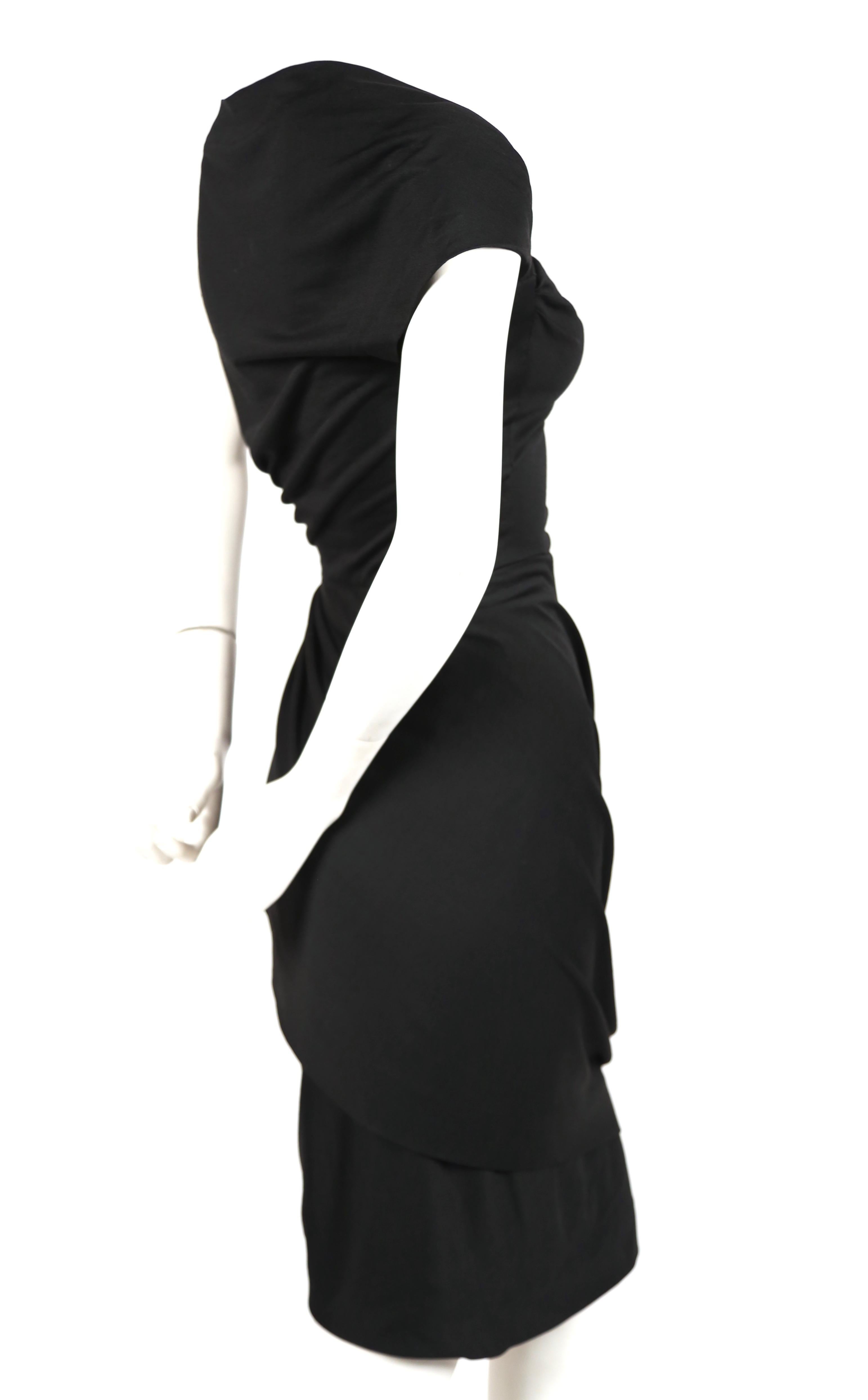 Women's 1950's PEDRO RODRIGUEZ silk jersey haute couture dress For Sale