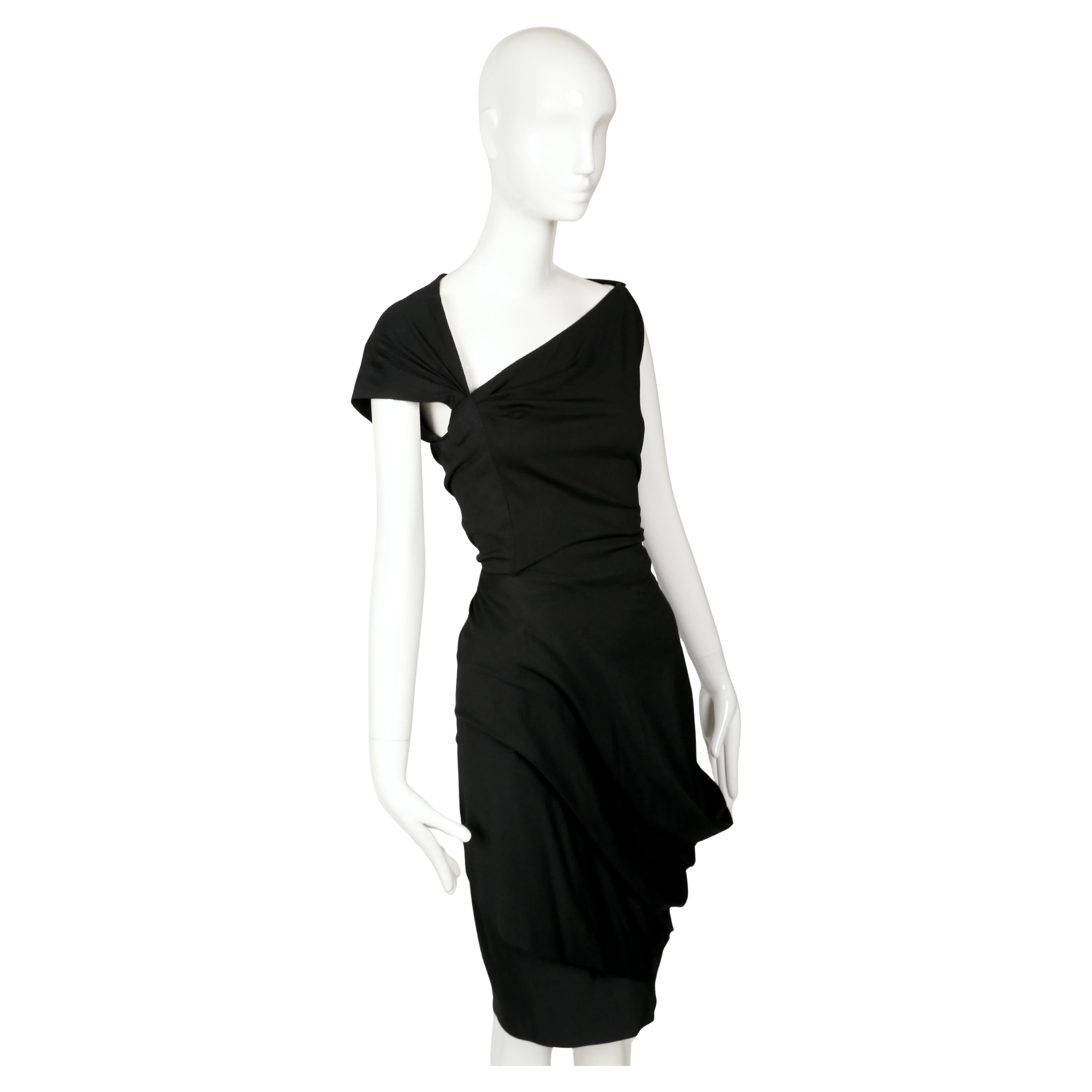 Vestido de alta costura de jersey de seda de los años 50 PEDRO RODRIGUEZ en Bueno estado para la venta en San Fransisco, CA