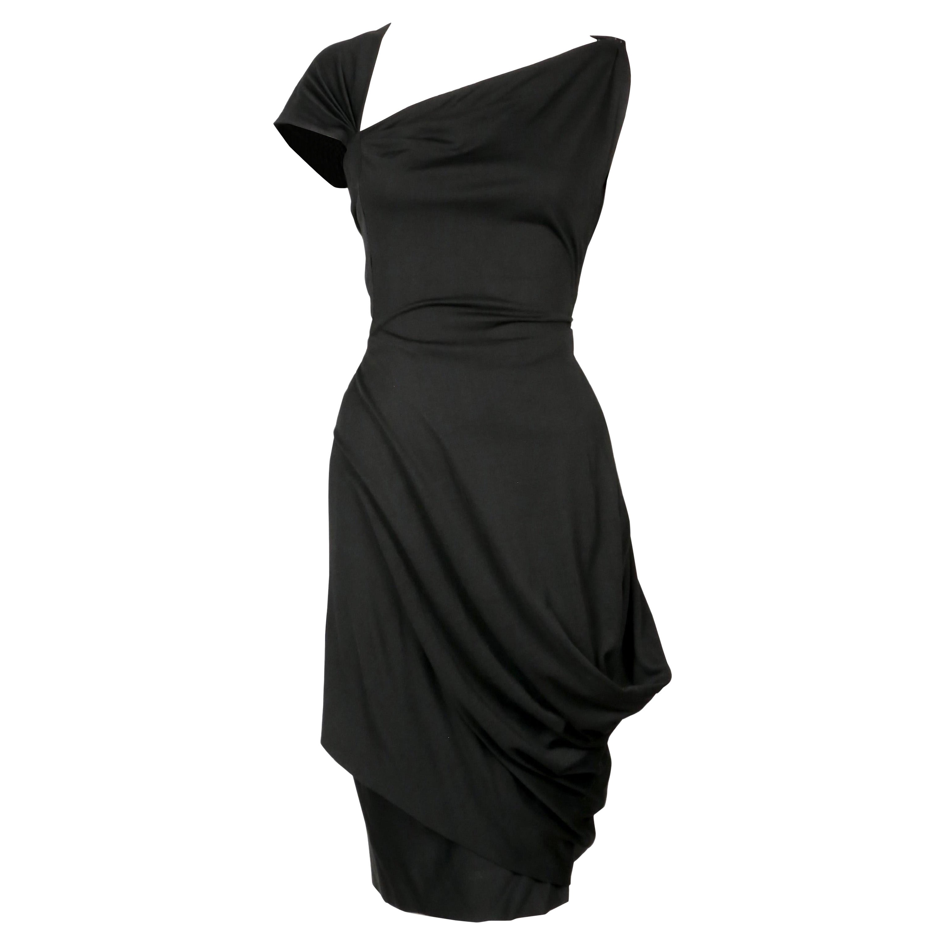 Robe haute couture en jersey de soie PEDRO RODRIGUEZ des années 1950