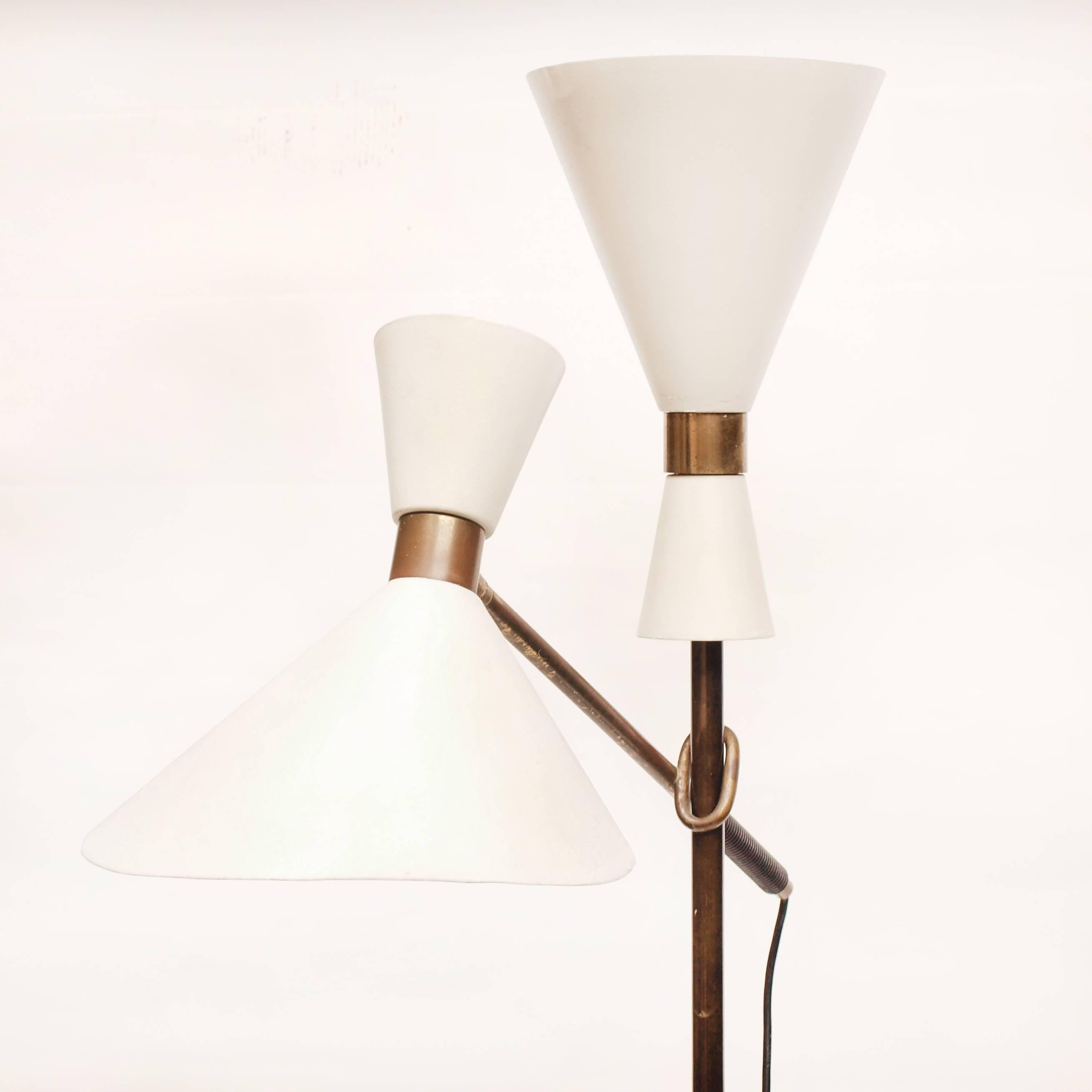 J. T. Kalmar 1950s 'Pelikan' Floor Light For Sale 5