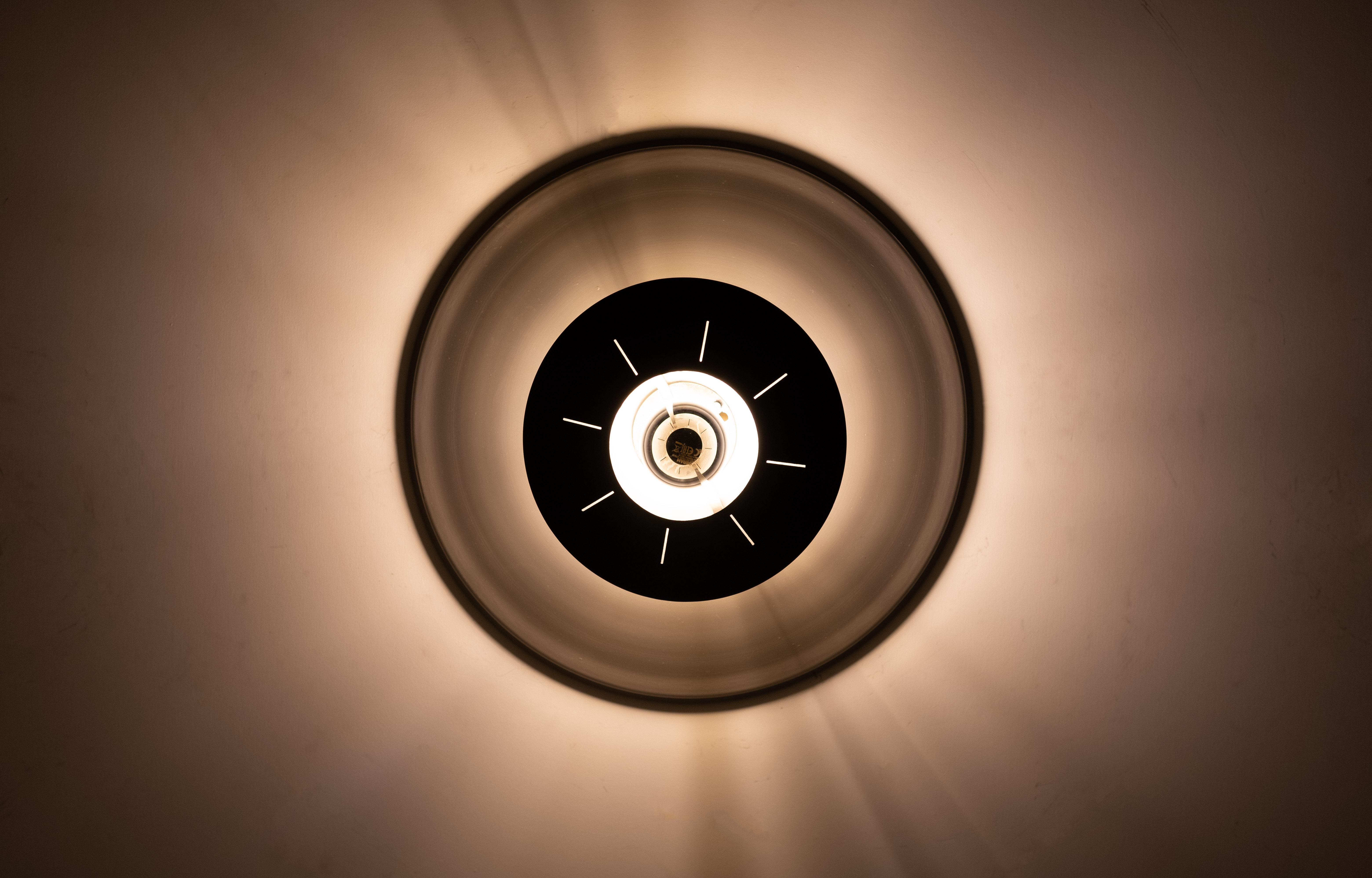 Lampada a sospensione Louis Kalff del 1950  per Philips Olanda In condizioni buone in vendita a Den Haag, NL