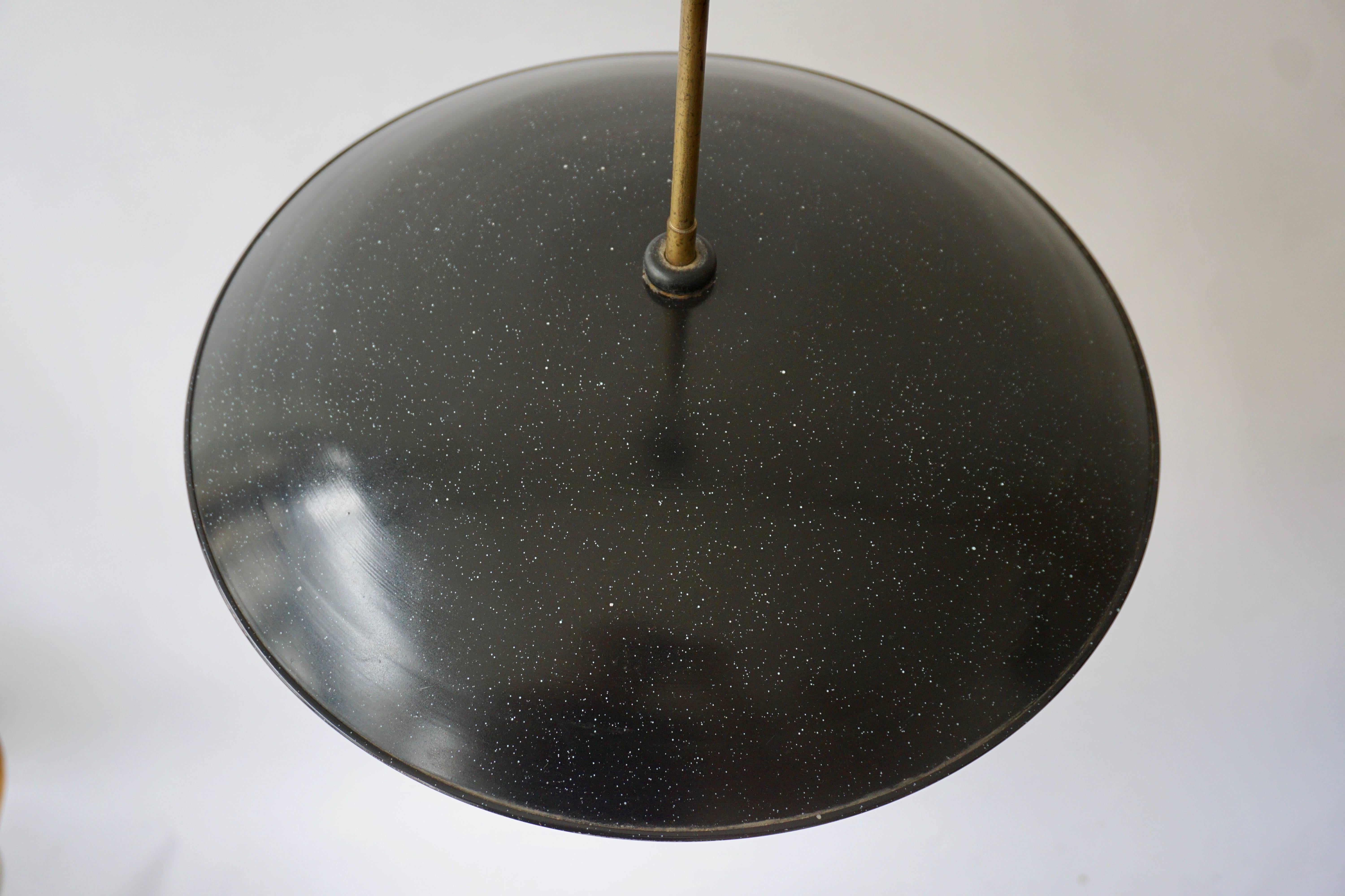 lampe à suspension des années 1950 7