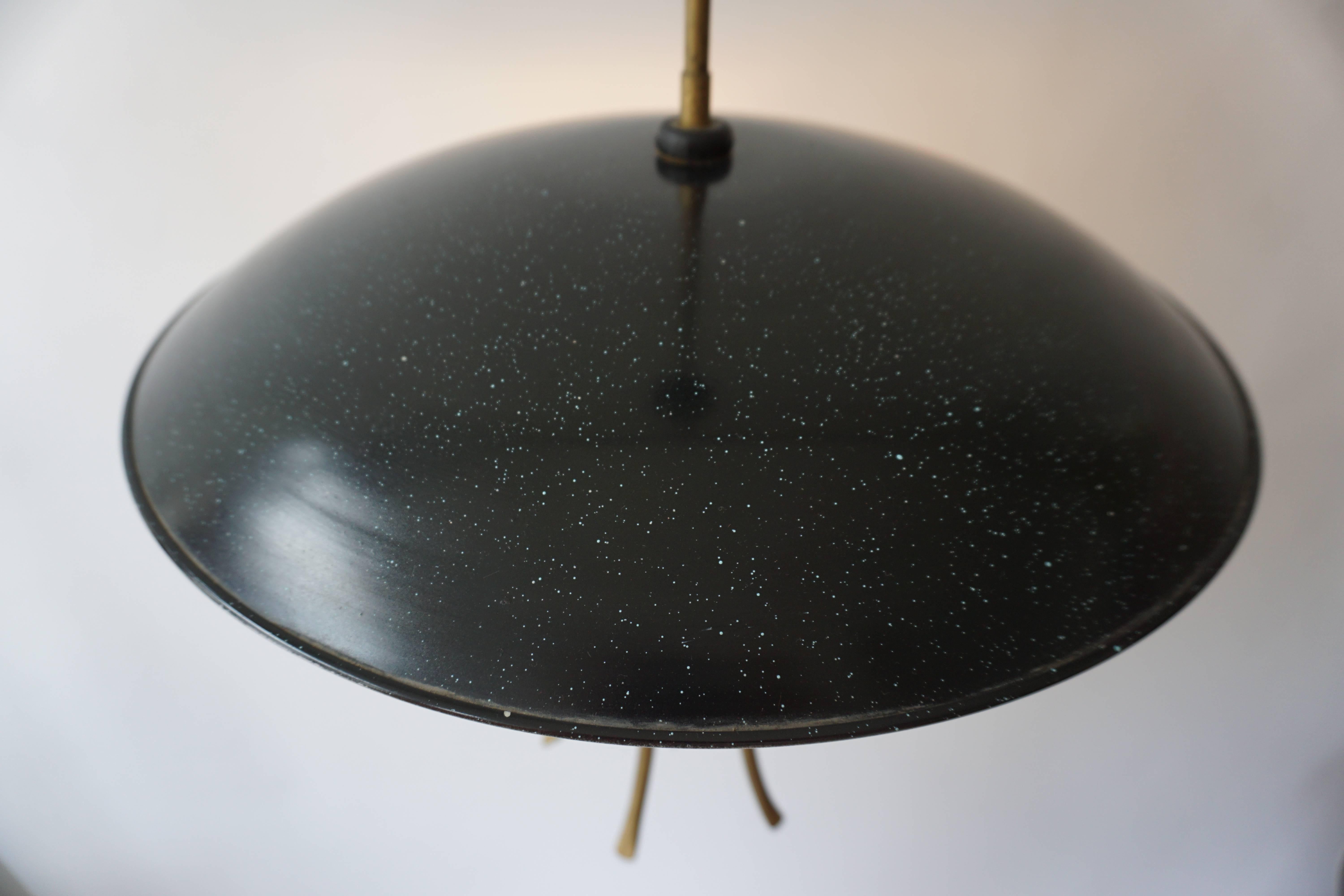 lampe à suspension des années 1950 8
