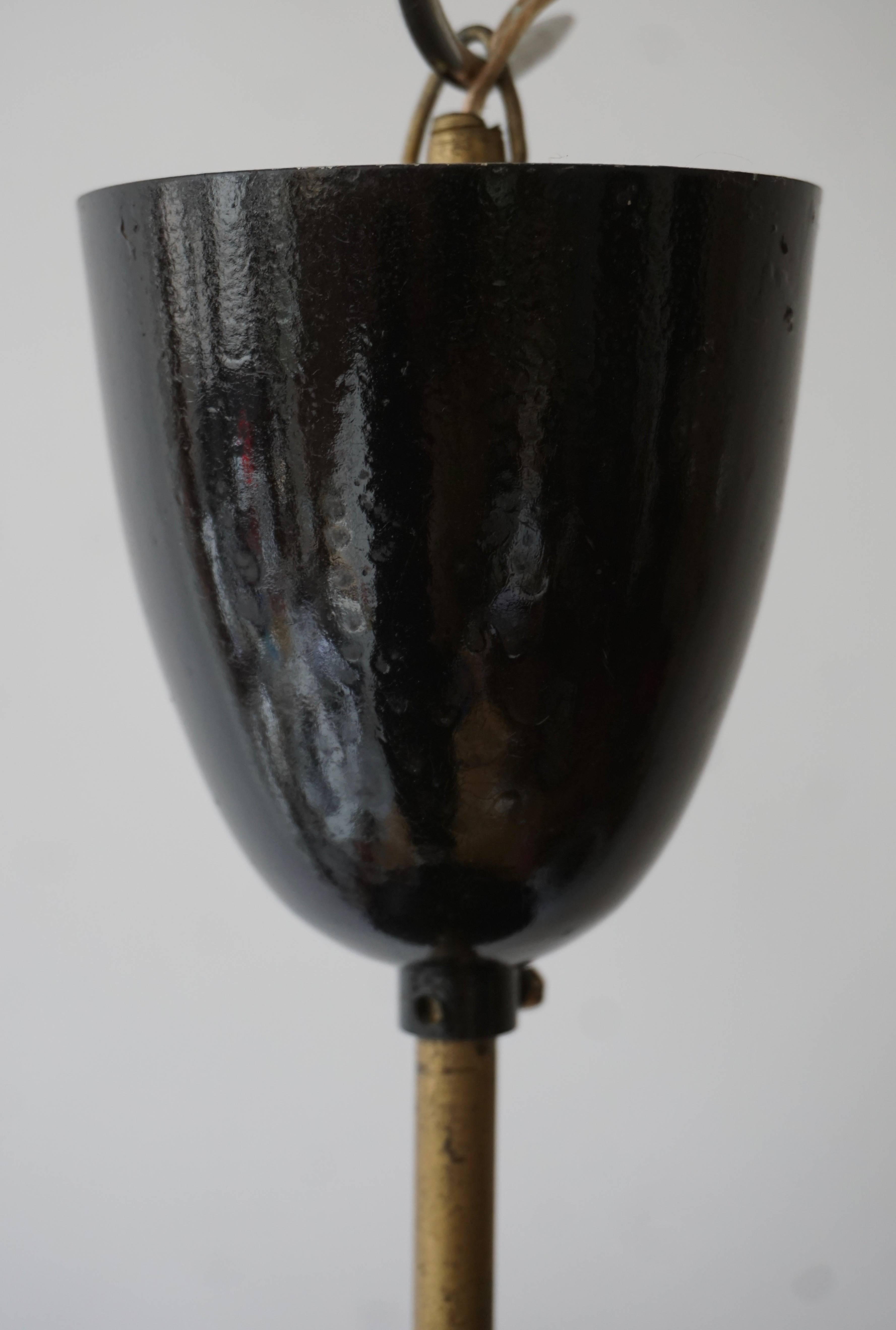 lampe à suspension des années 1950 9