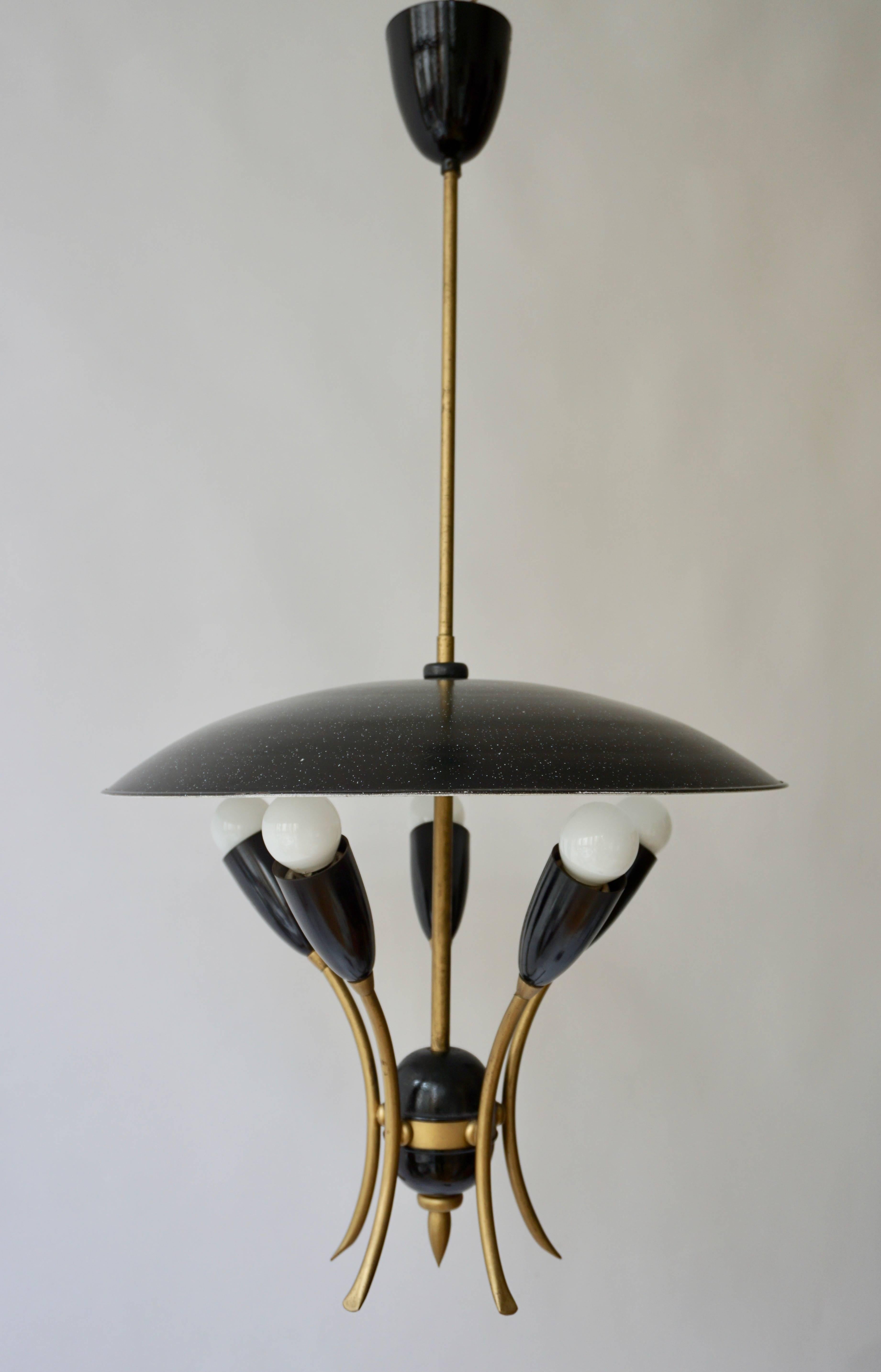 20ième siècle lampe à suspension des années 1950