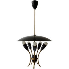 lampe à suspension des années 1950