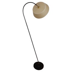 1950s Pendulum Floor Lamp by Maison Lunel