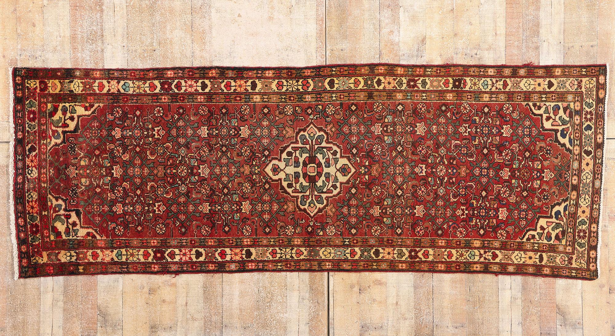 Tappeto persiano Borchelou Hamadan del 1950 con stile tradizionale in vendita 2