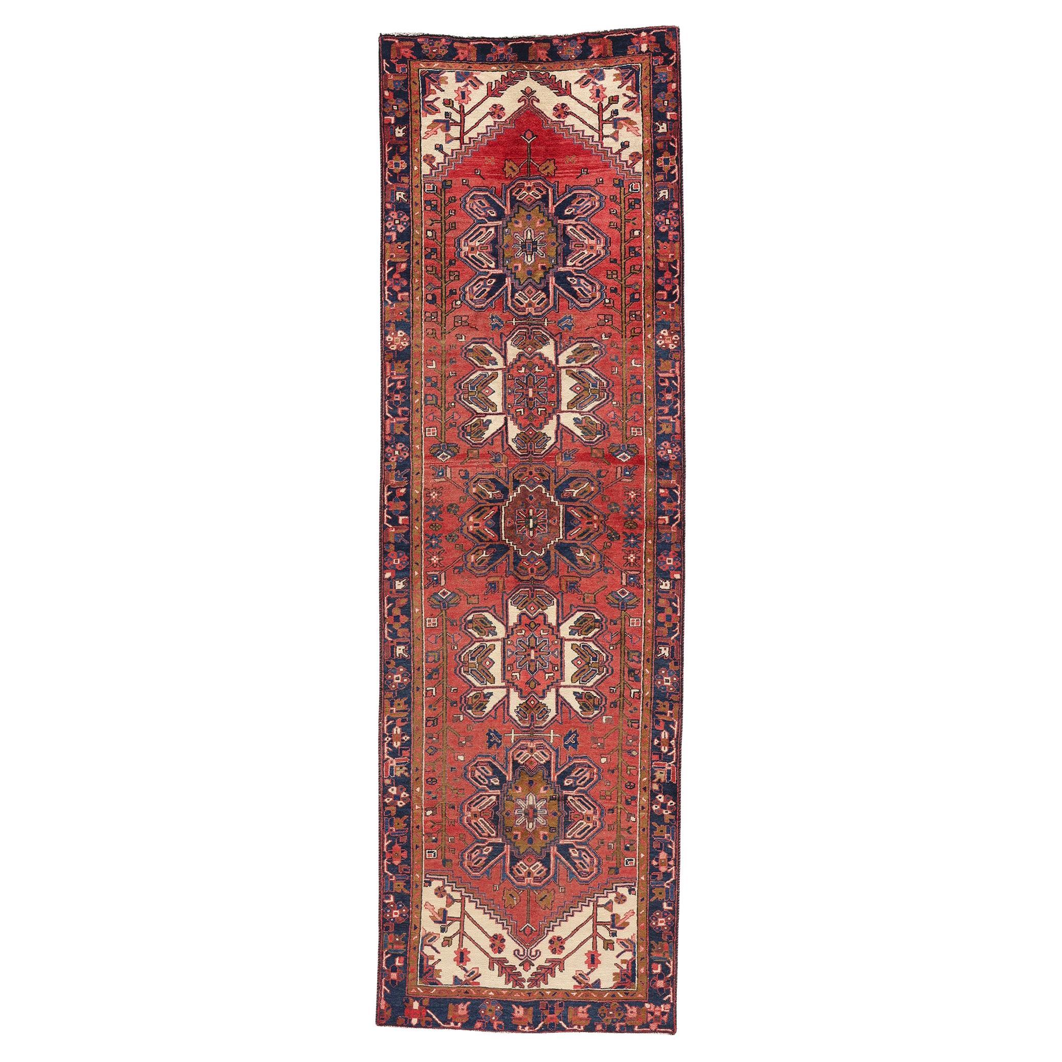 1950's Persian Heriz Carpet Runner