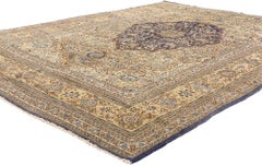1950's Persian Qum Carpet with French Provincial Style