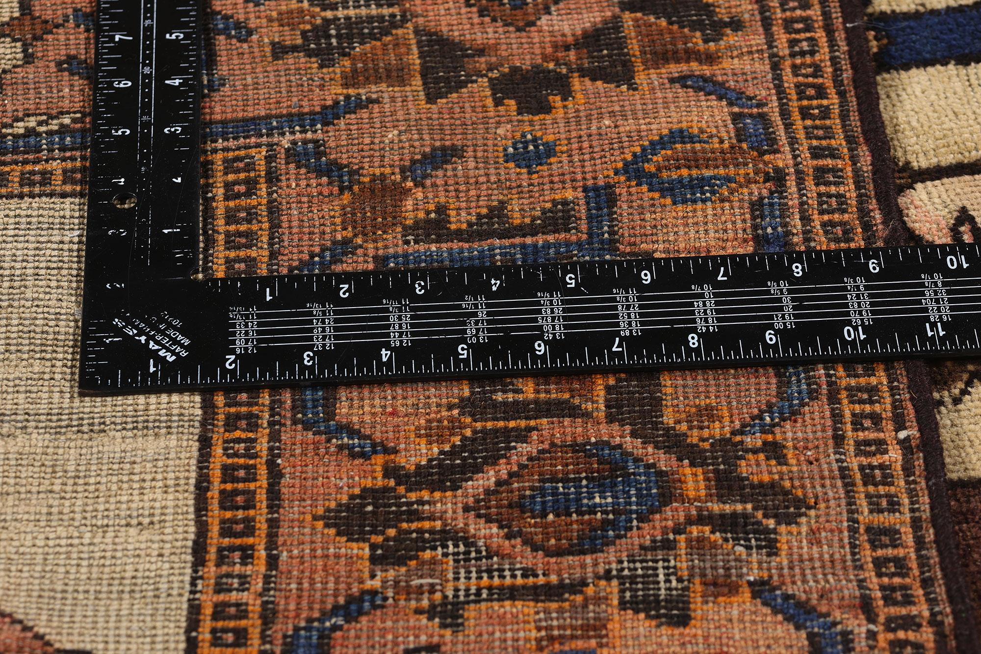 20th Century 1950's Persian Shiraz Pictorial Carpet with Traditional Style For Sale