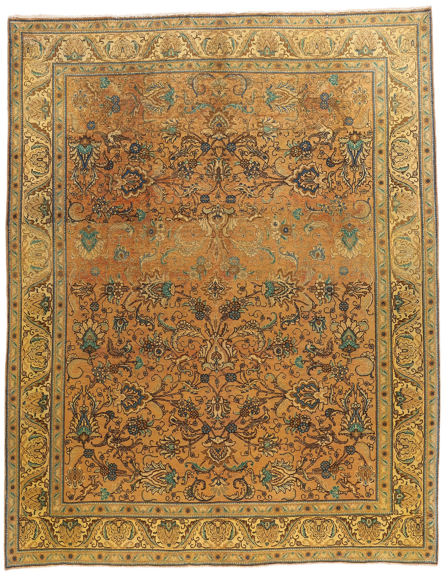 Tappeto persiano Tabriz del 1950, 10'00 x 12'09