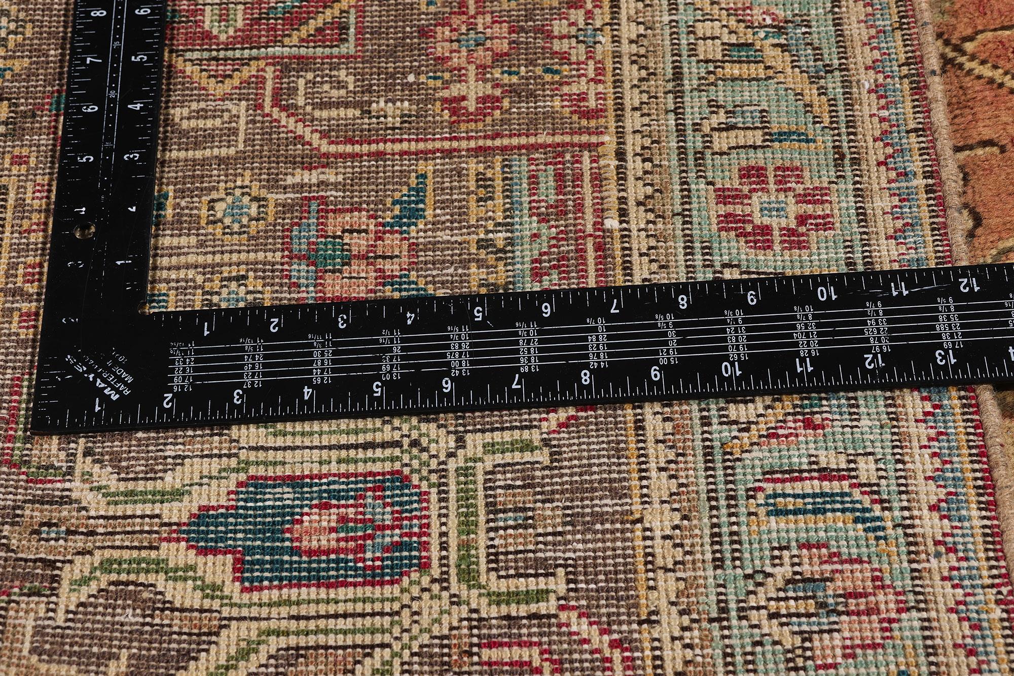 Persischer Täbriz-Teppich im traditionellen Stil, Vintage im Angebot 4