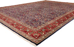 1950's Persian Tabriz Rug with Traditional Style