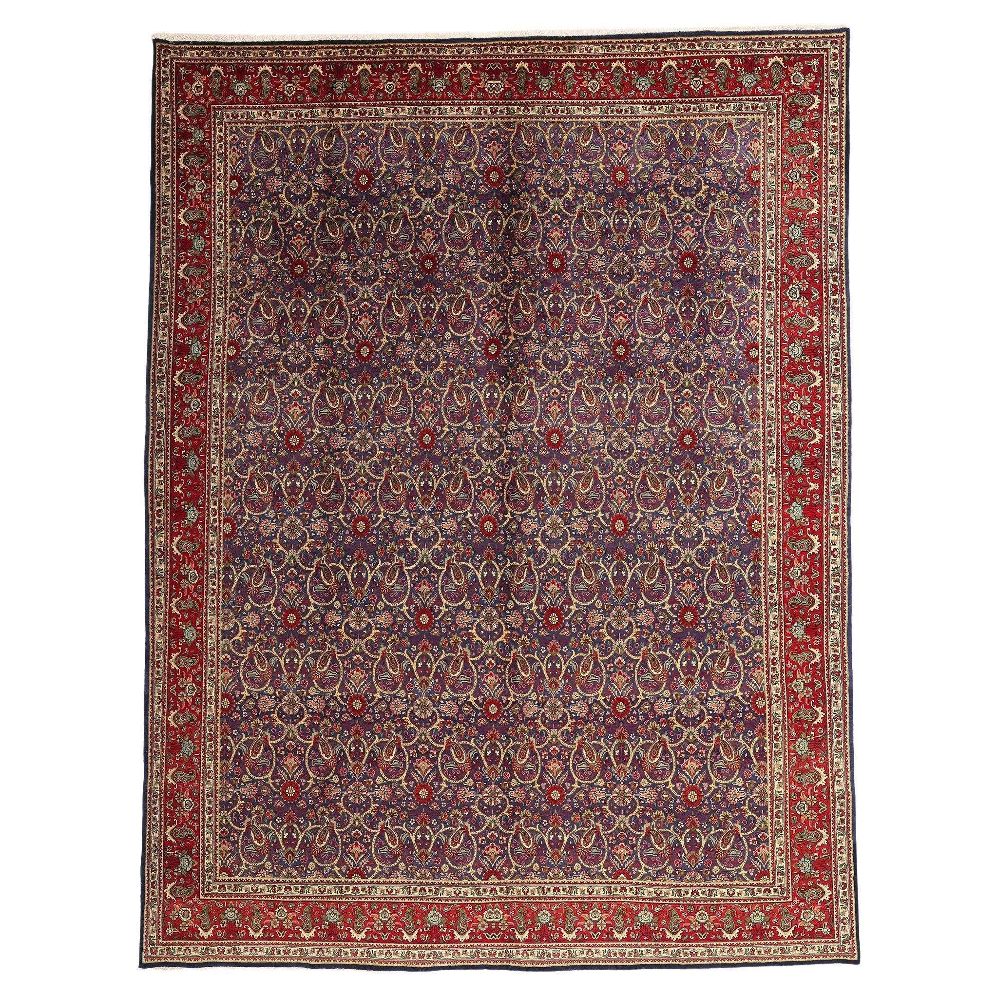Persischer Tabriz-Teppich im traditionellen Stil