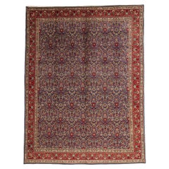1950's Persian Tabriz Rug with Traditional Style