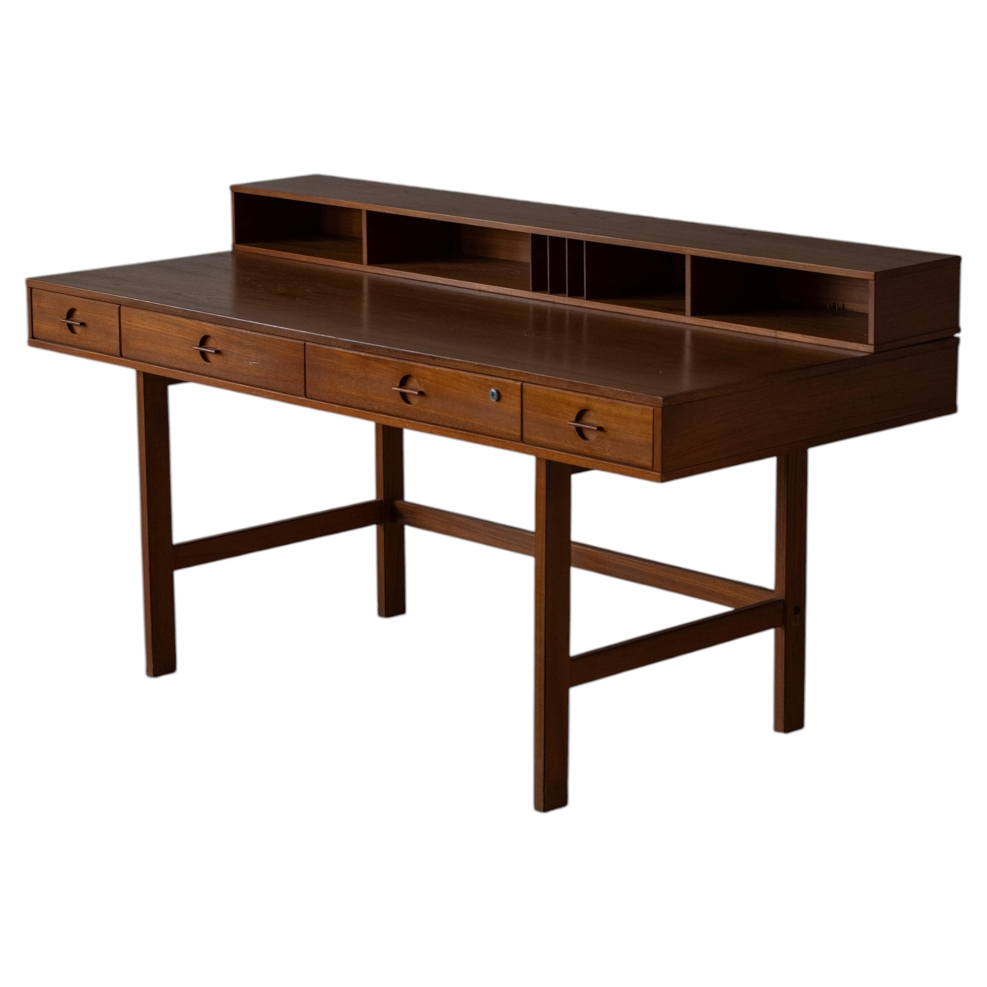 Années 1950 Peter Løvig Nielsen Partners Bureau à plateau tournant par Løvig, Danemark