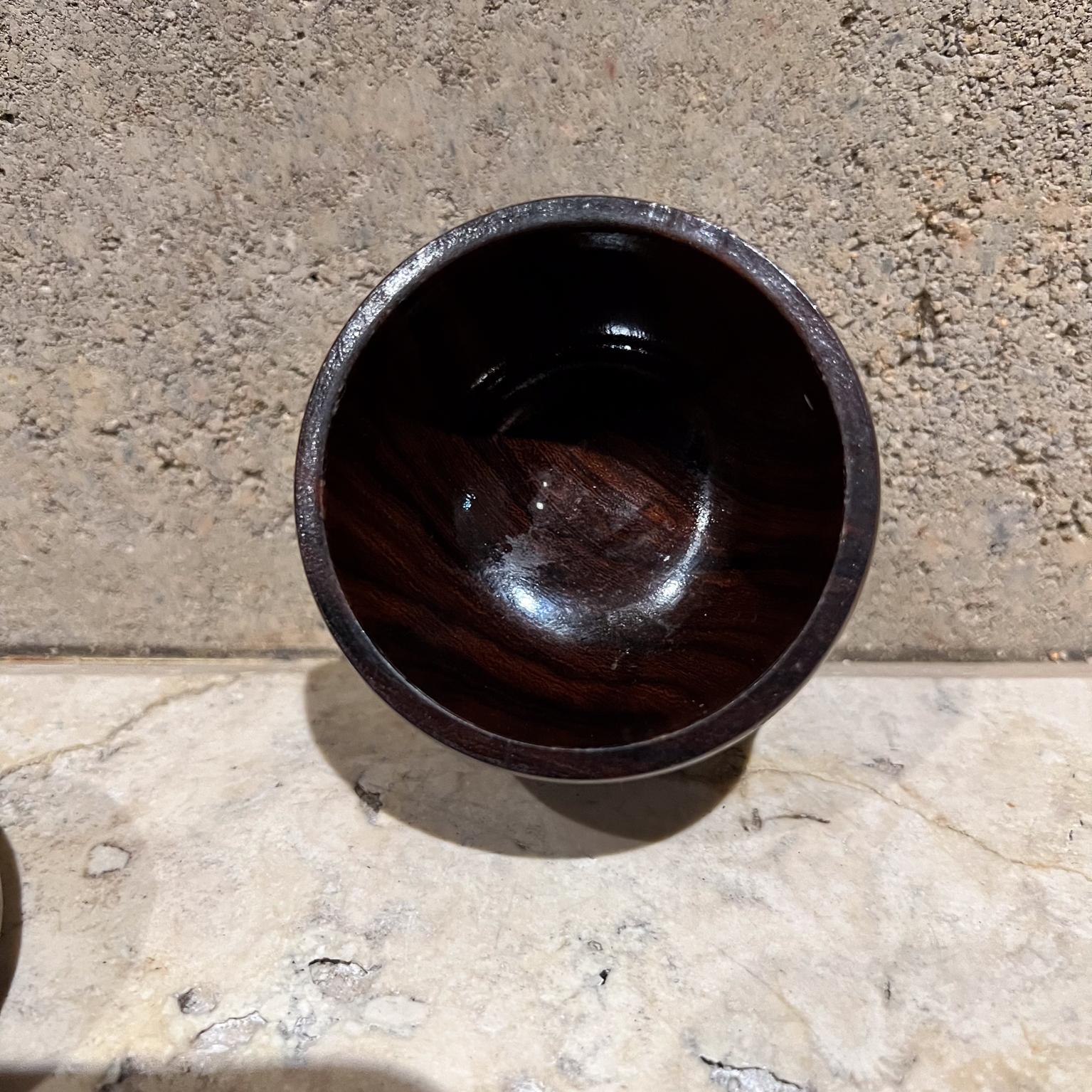 Palissandro Vaso con coperchio in legno di palissandro Petite del 1950 in vendita