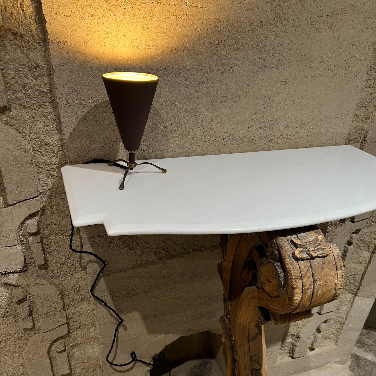 1950s Petite Tripod Desk Table Lamp Stilnovo Italian Modern Design For Sale 3