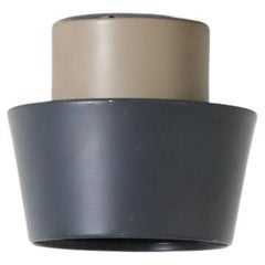 1950's Philips Industrial Flush Mount Ceiling Sconce by Louis Kalff
