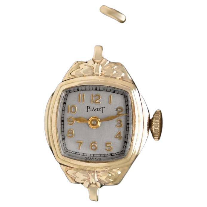 1950
s Piaget Vintage Damen Handaufzug Dress Watch - 14K Gold