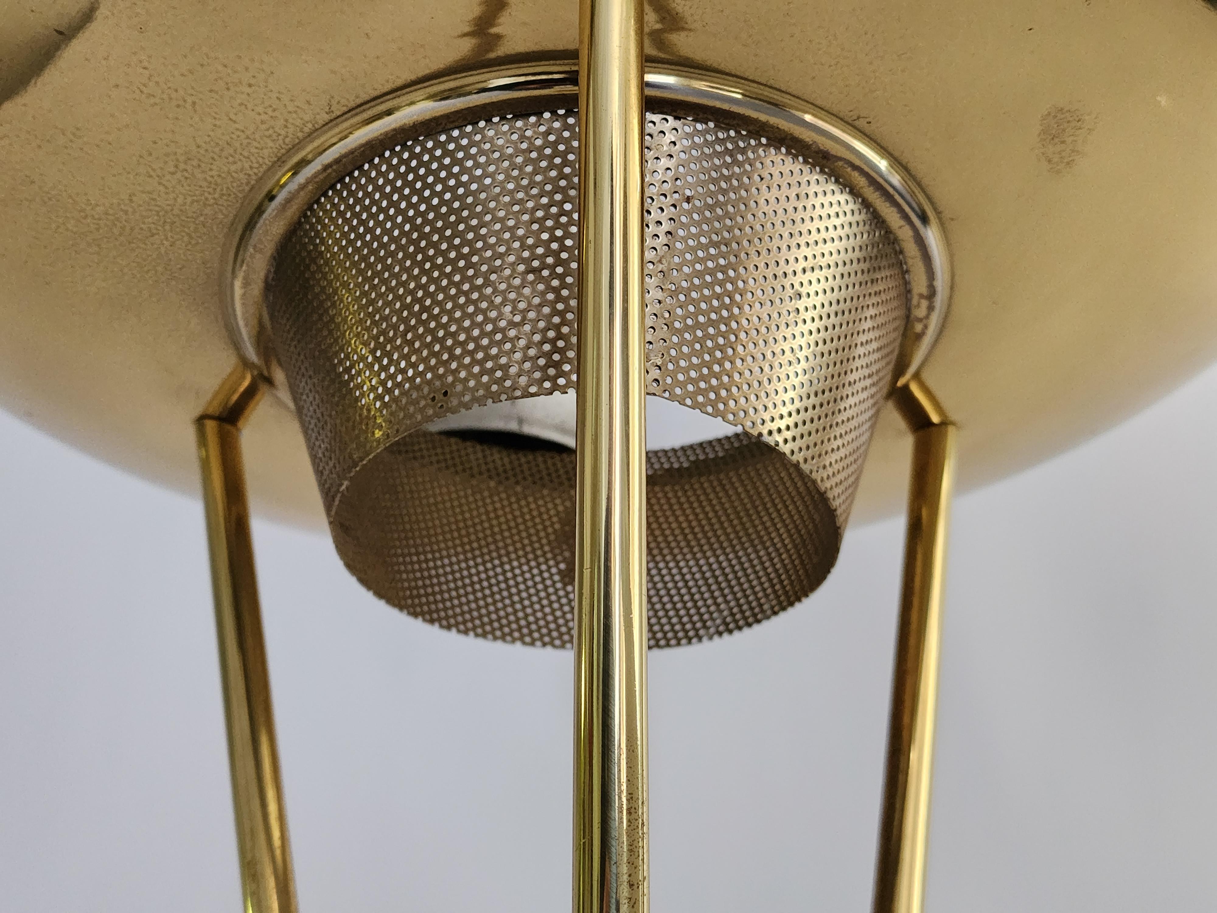 1950s Pierced Brass Torchiere, USA For Sale 4