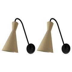 1950s Pierre Guariche Sconces 'pair'