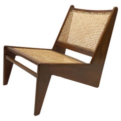 Chaise longue Chandigarh 'Kangourou' de Pierre Jeanneret des années 1950 PJ-SI-59-A