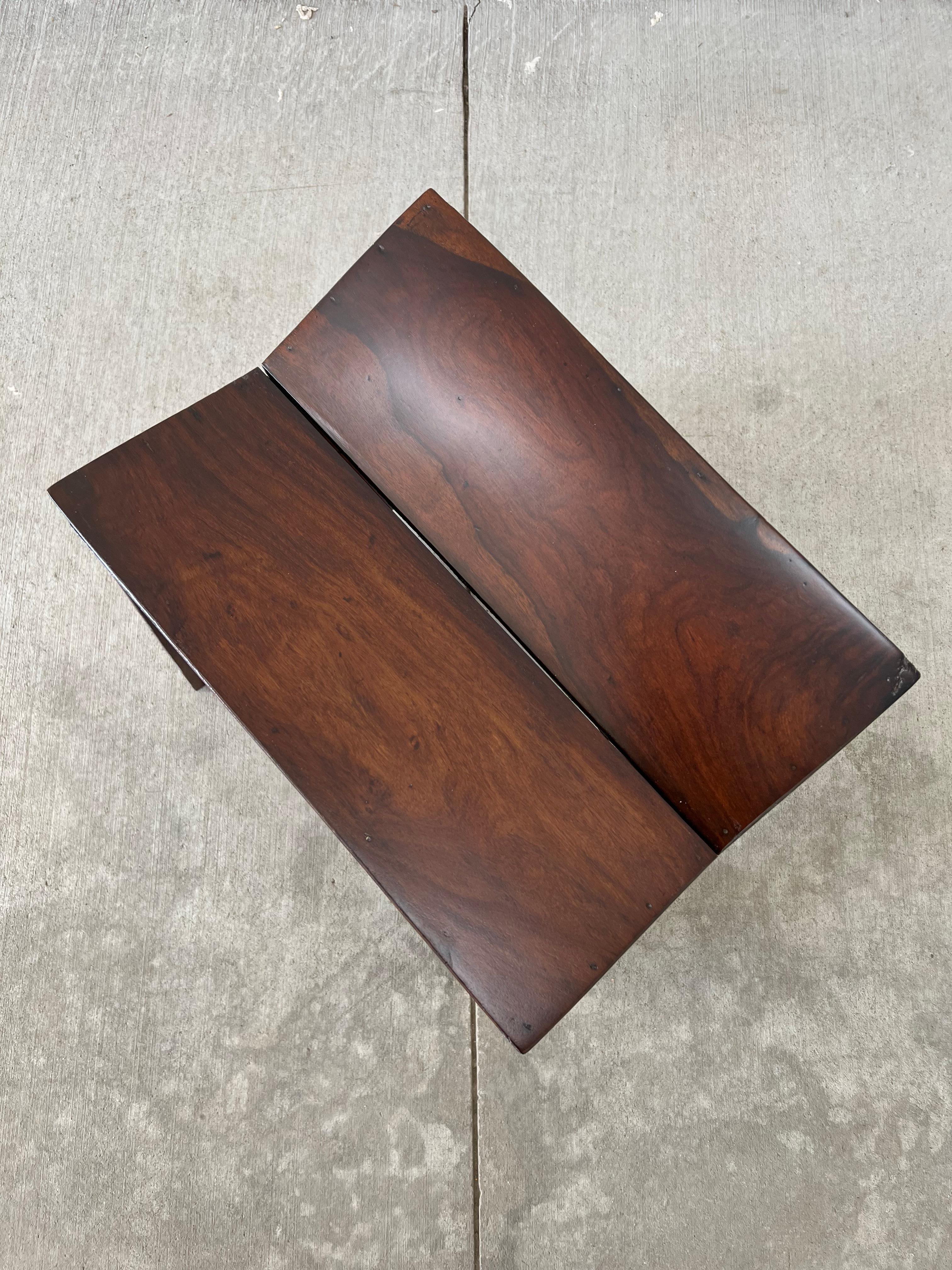 1950er Pierre Jeanneret Nähhocker für Chandigarh (Holz) im Angebot