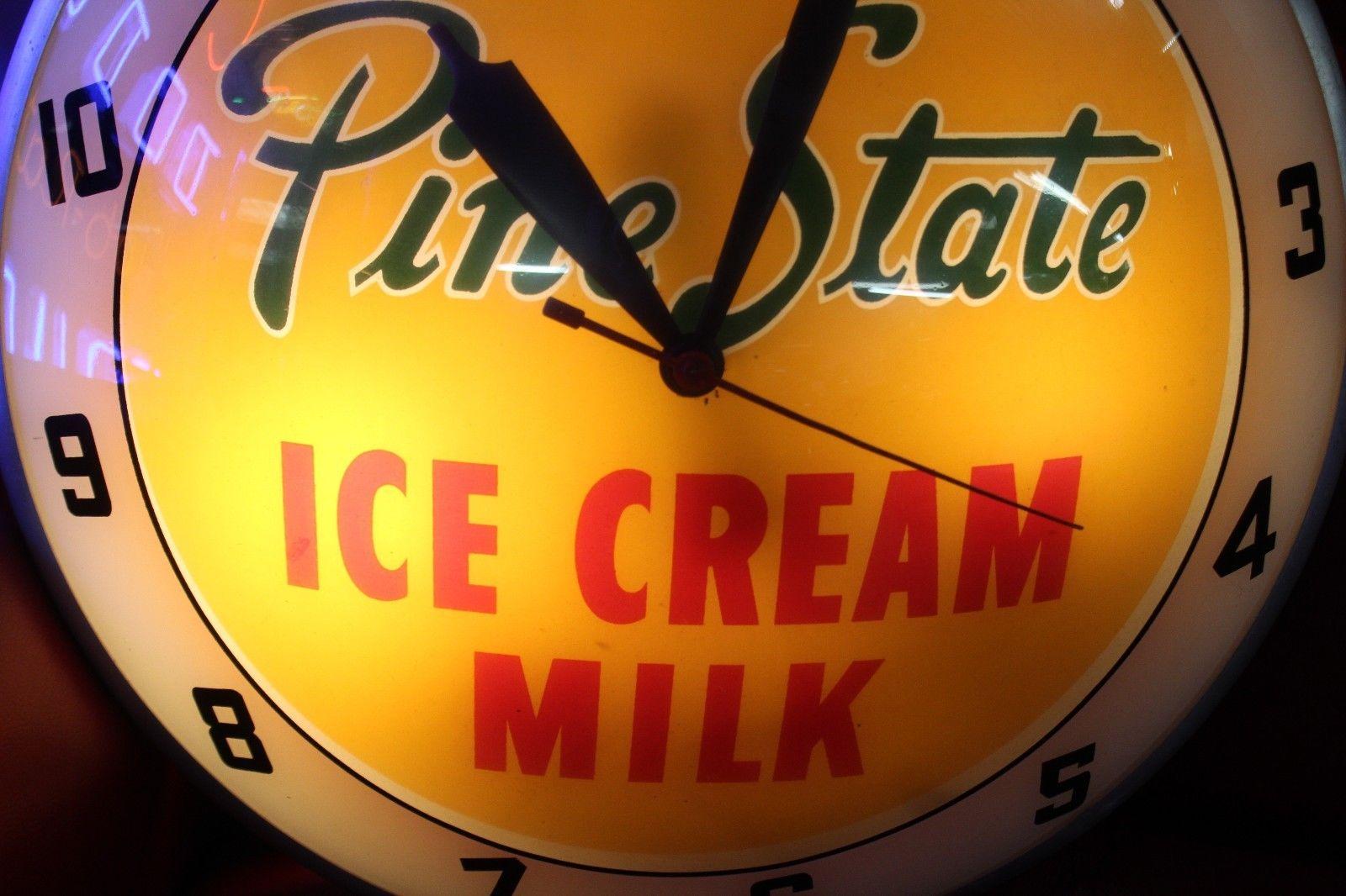 pine state milk sign