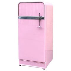 Retro 1950s Pink Fridgedaire Refrigerator