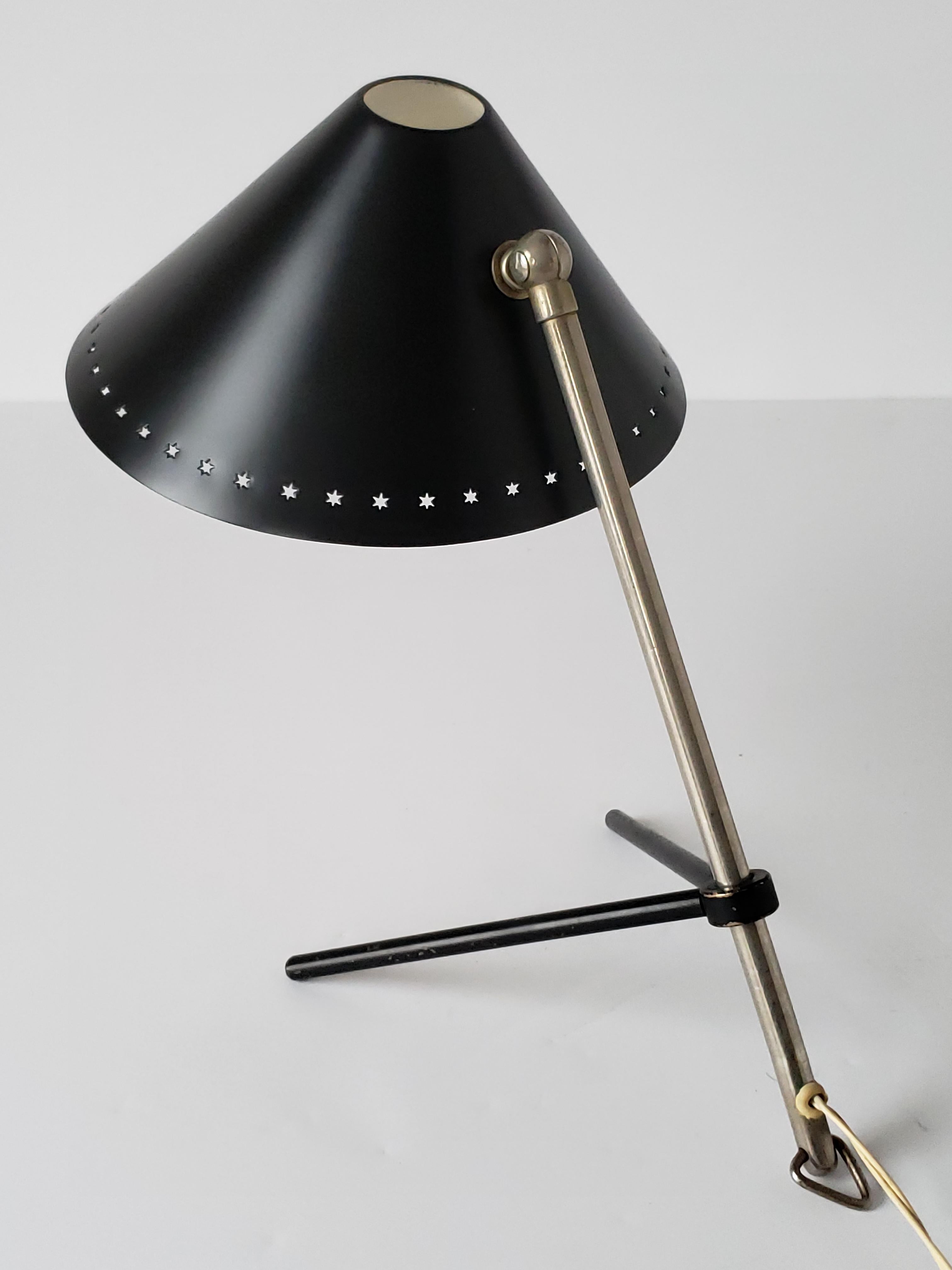 1950s  'Pinocchio' Table or Wall Lamp by H. Busquet for Hala Zeist, Netherlands 2