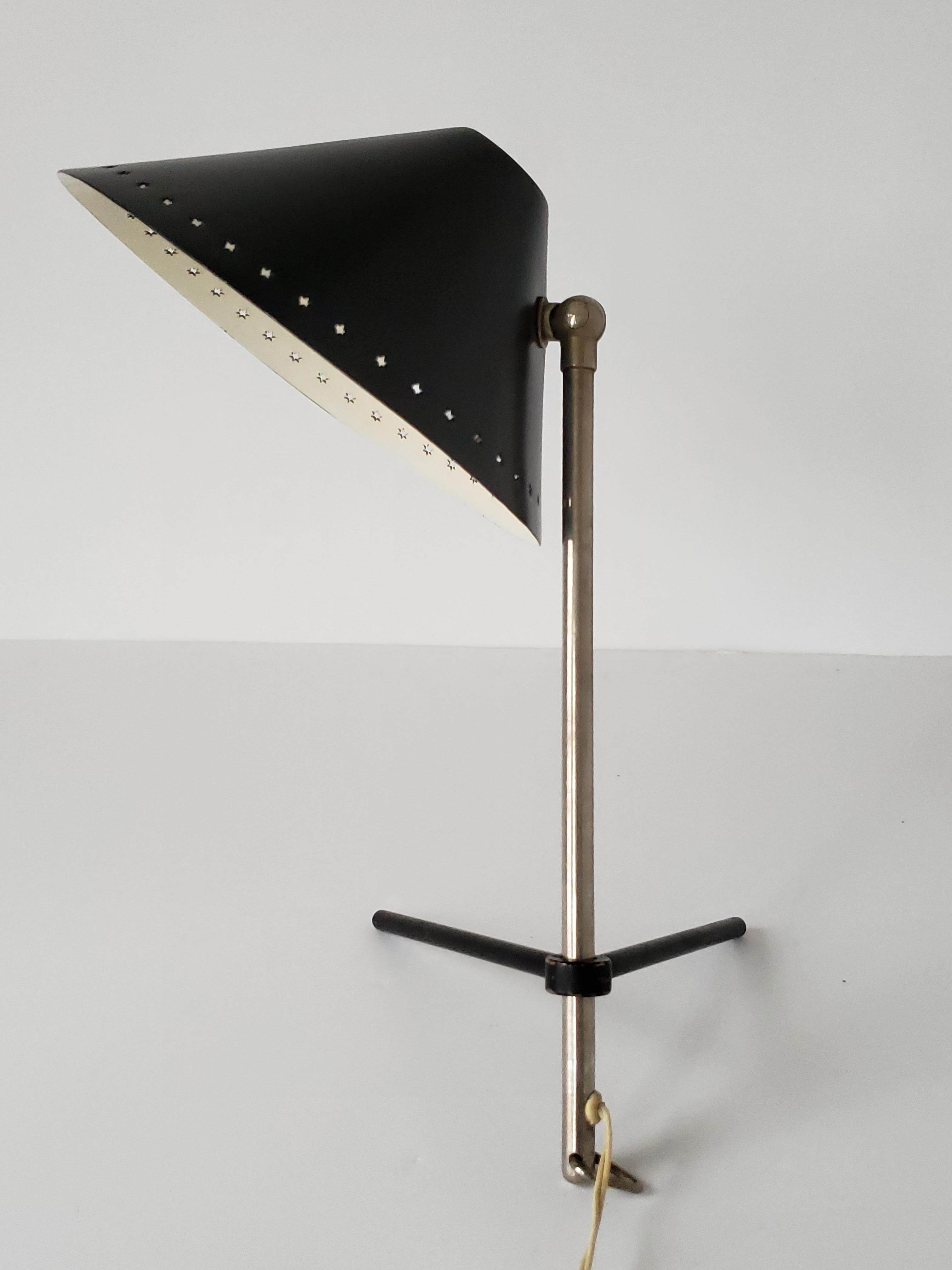 1950s  'Pinocchio' Table or Wall Lamp by H. Busquet for Hala Zeist, Netherlands 3