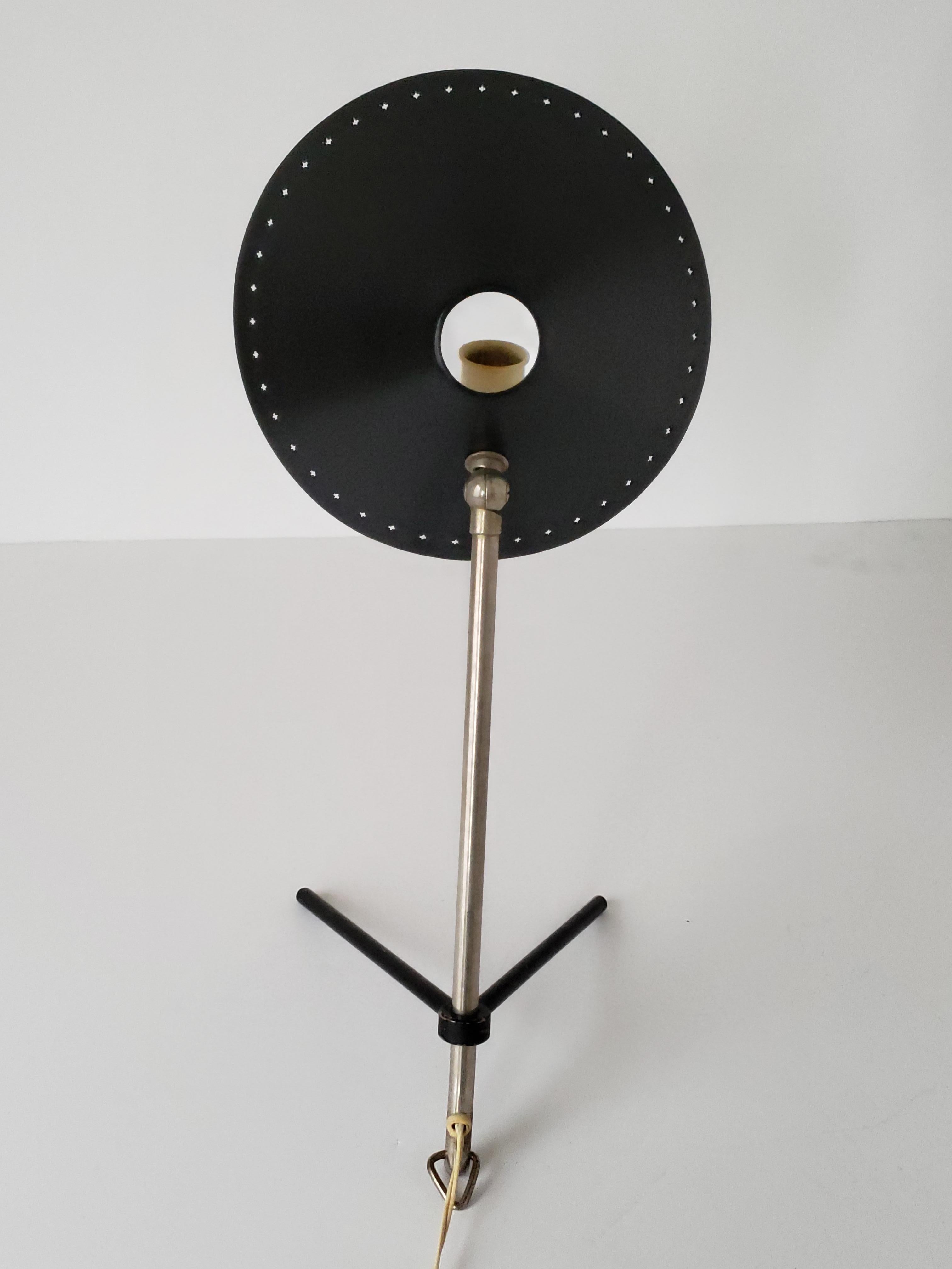 1950s  'Pinocchio' Table or Wall Lamp by H. Busquet for Hala Zeist, Netherlands 4