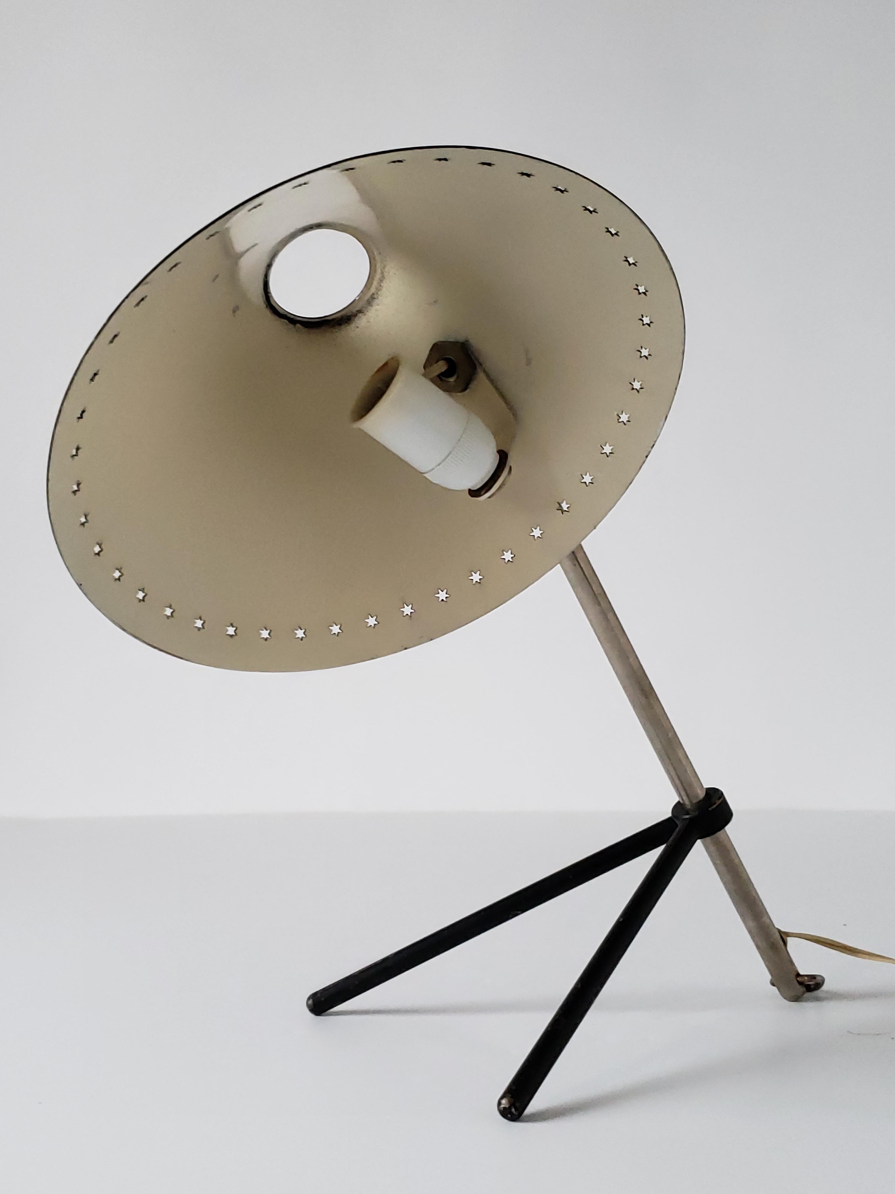 1950s  'Pinocchio' Table or Wall Lamp by H. Busquet for Hala Zeist, Netherlands 6