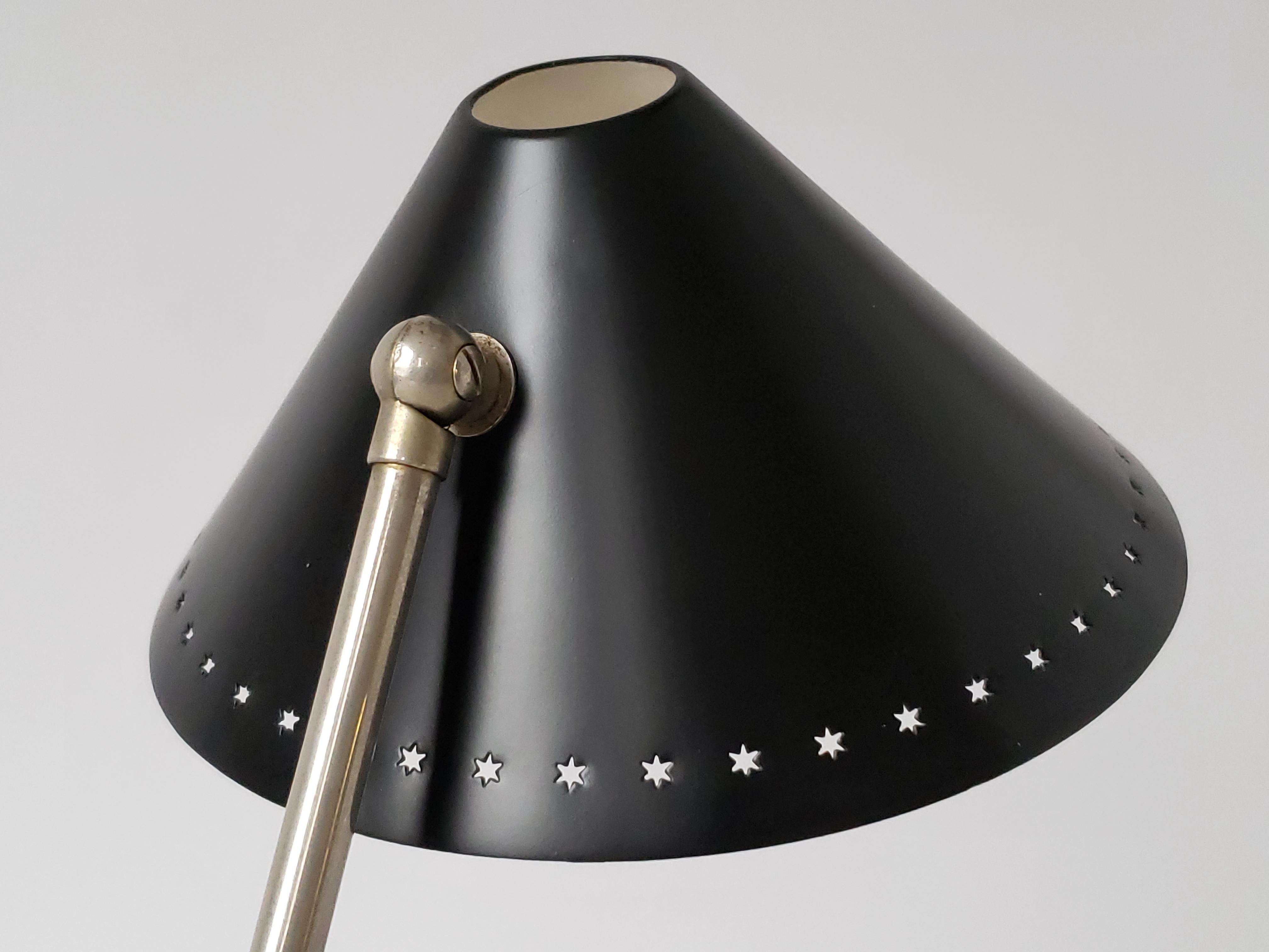 1950s  'Pinocchio' Table or Wall Lamp by H. Busquet for Hala Zeist, Netherlands 7