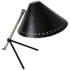 1950s  'Pinocchio' Table or Wall Lamp by H. Busquet for Hala Zeist, Netherlands