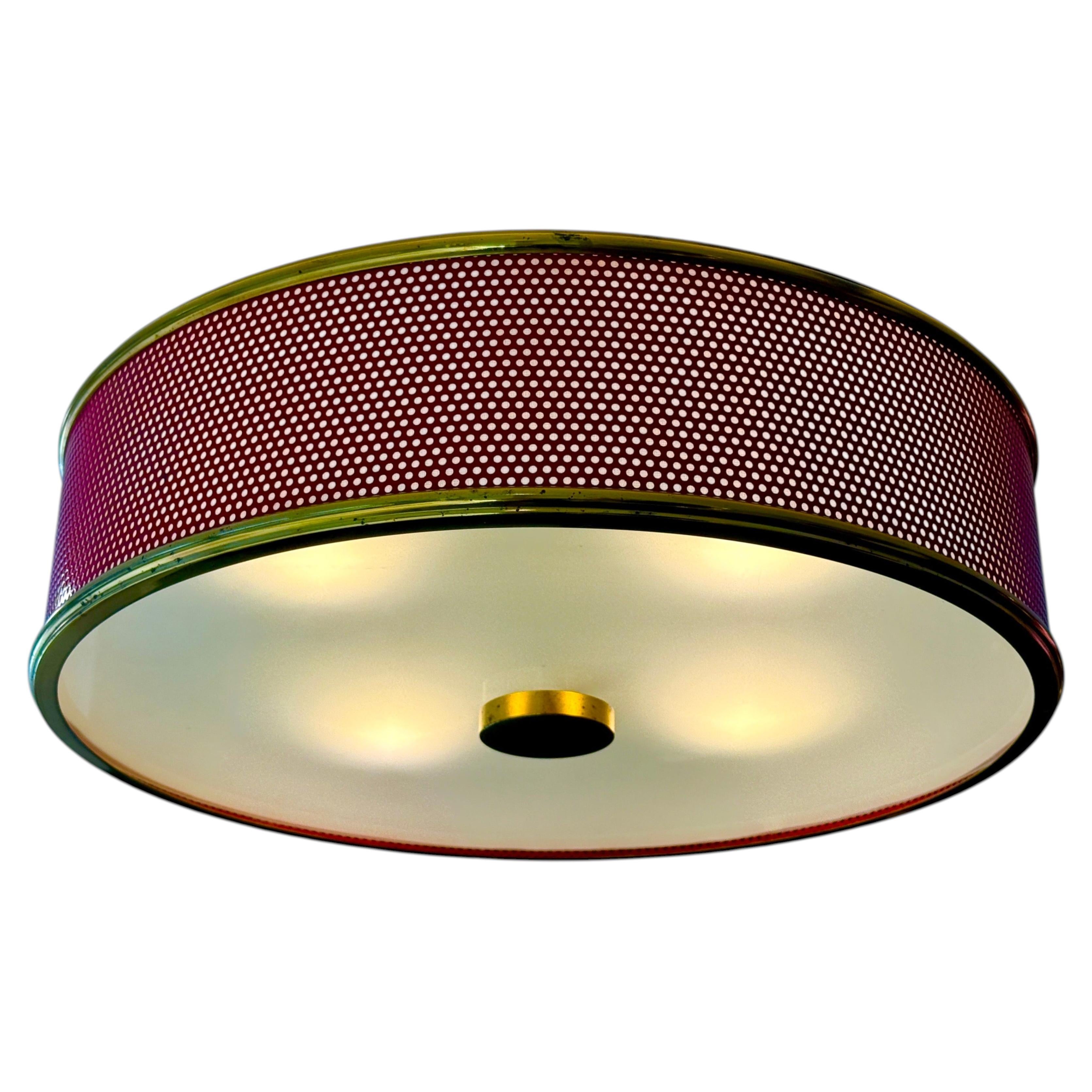 1950's Plafonnier by Pierre Guariche for Maison Arlus For Sale