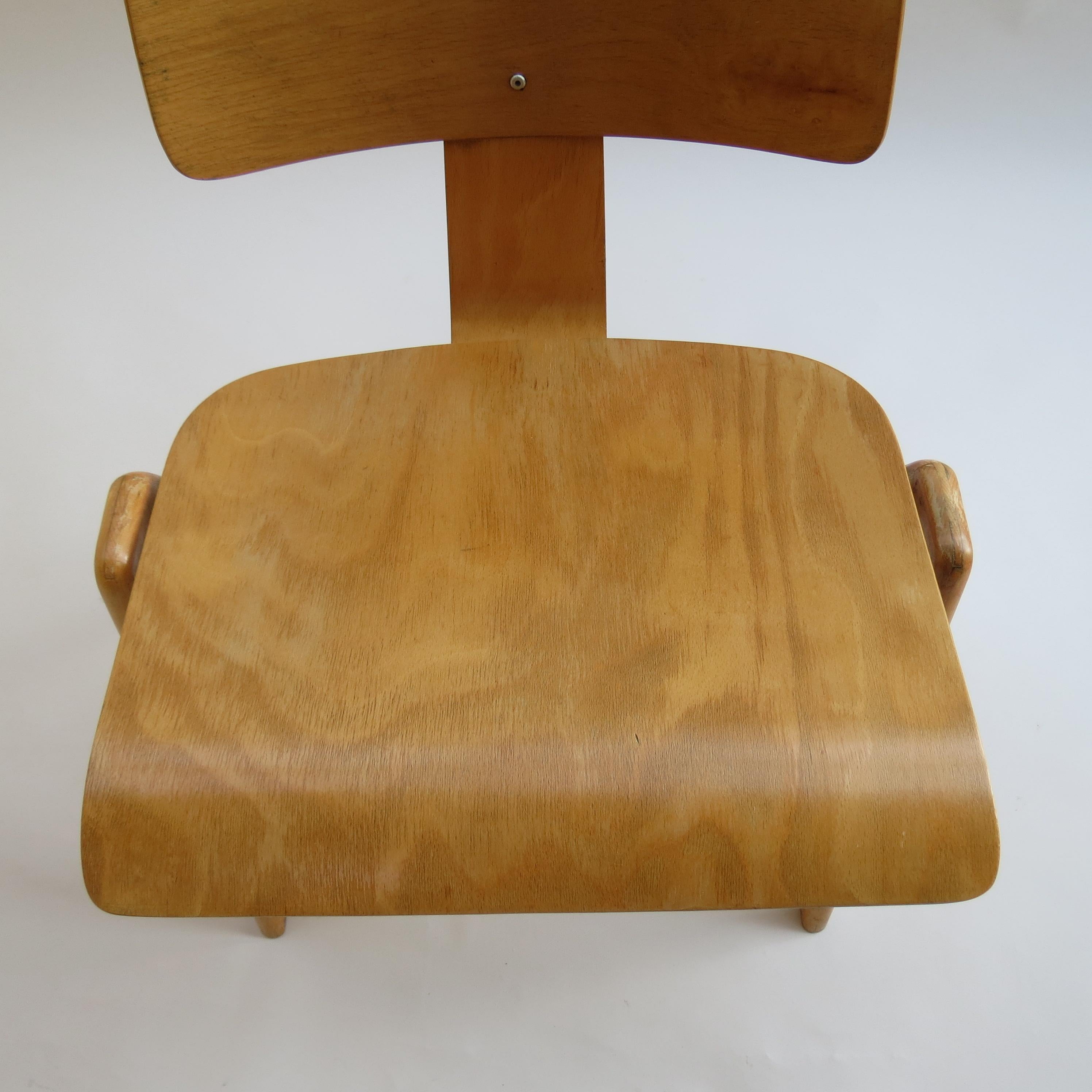 1950s Plywood Hillestak Stacking Chairs by Robin Day for Hille UK 2